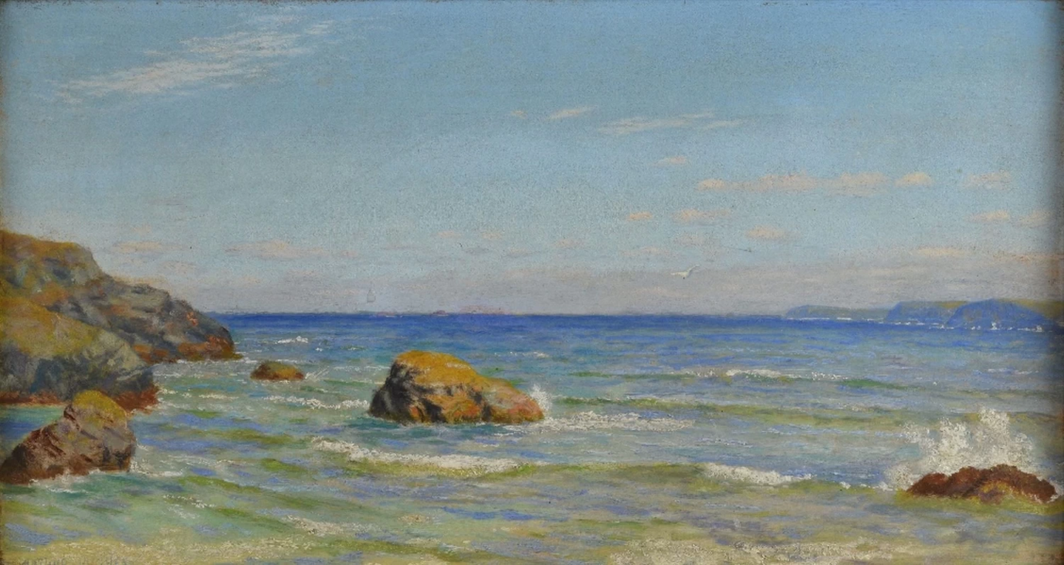 Paesaggio marino della Cornovaglia